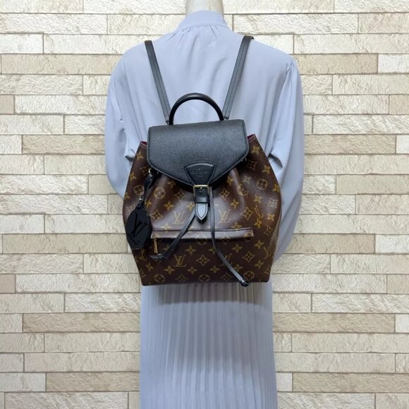 LOUIS VUITTON Backpack Monogram macacer - Picture 5 of 8